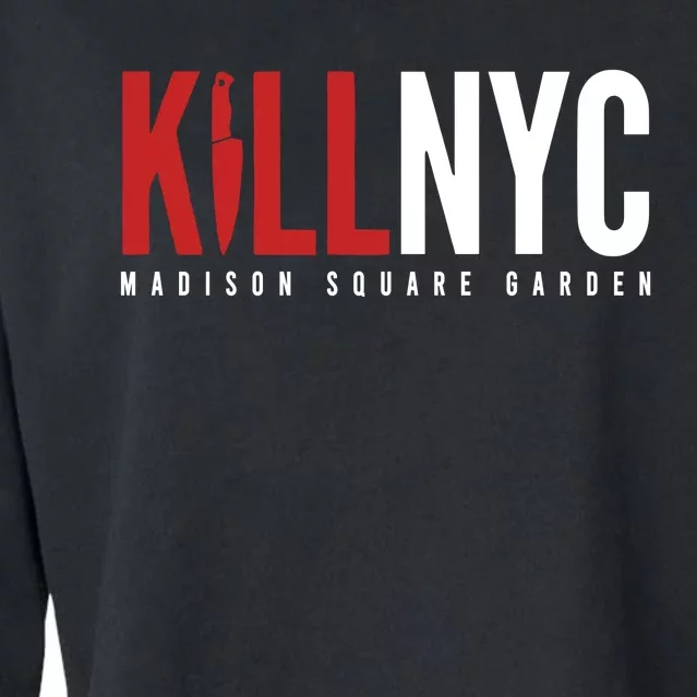 Kill Tony Killnyc Madison Square Garden Cropped Pullover Crew