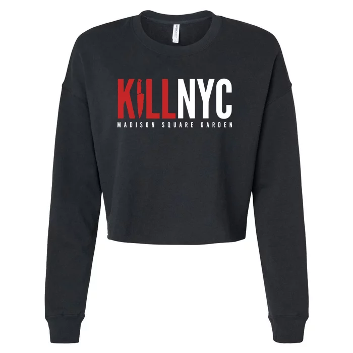 Kill Tony Killnyc Madison Square Garden Cropped Pullover Crew