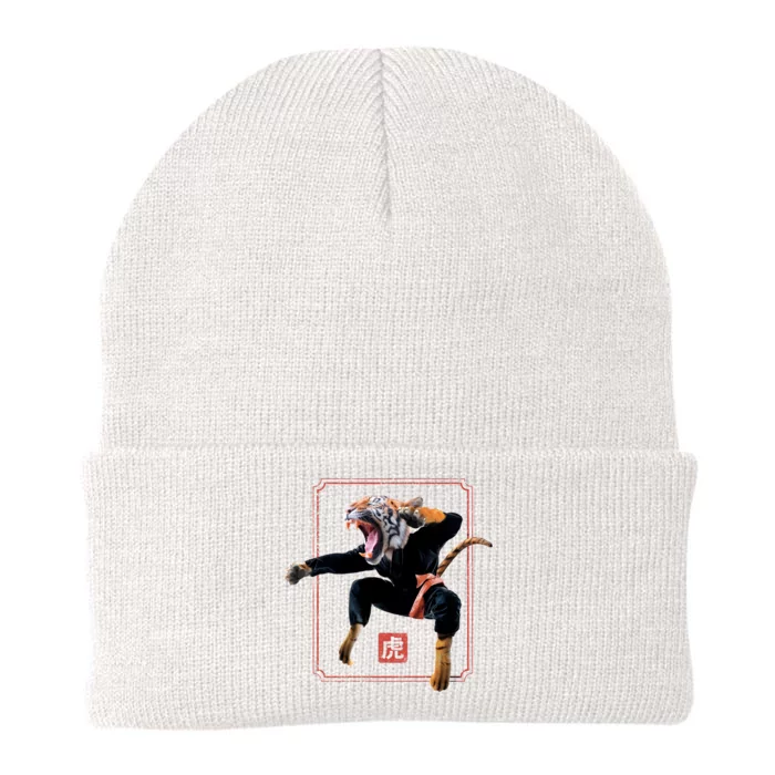 Kungfu Tiger Knit Cap Winter Beanie