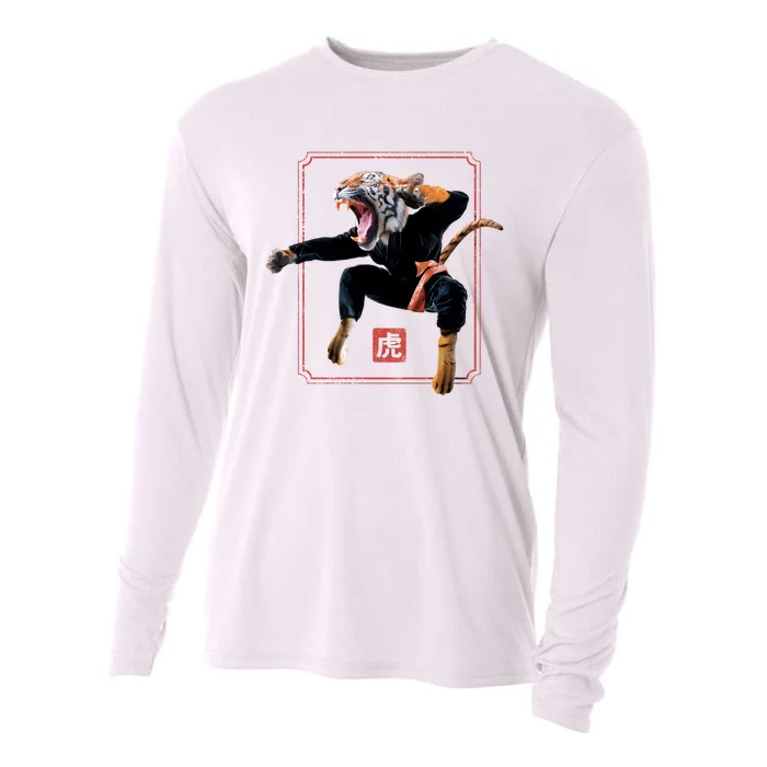 Kungfu Tiger Cooling Performance Long Sleeve Crew