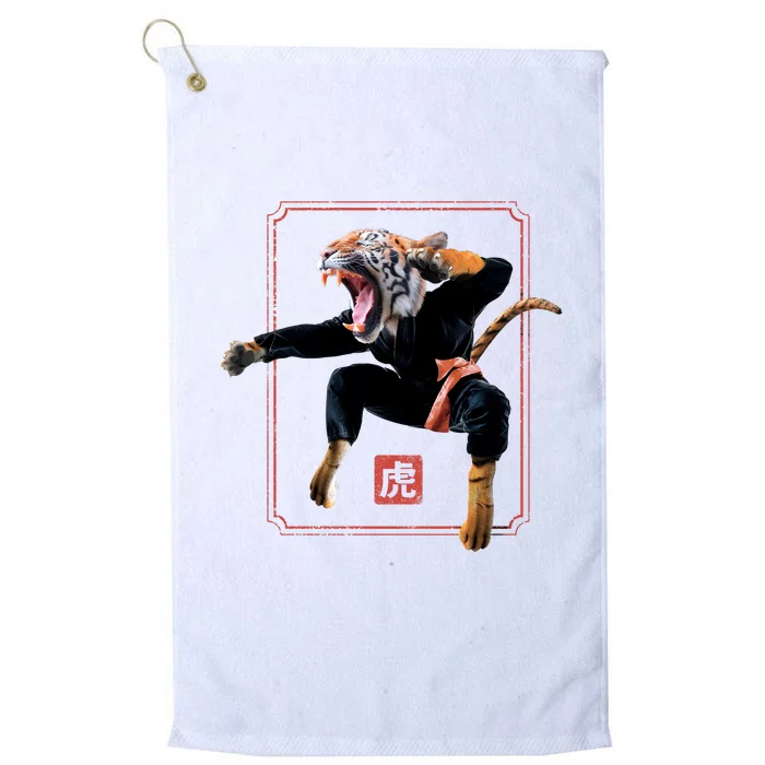 Kungfu Tiger Platinum Collection Golf Towel