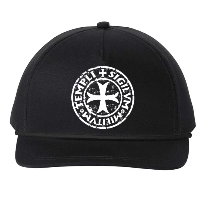 Knights Templar Snapback Five-Panel Rope Hat