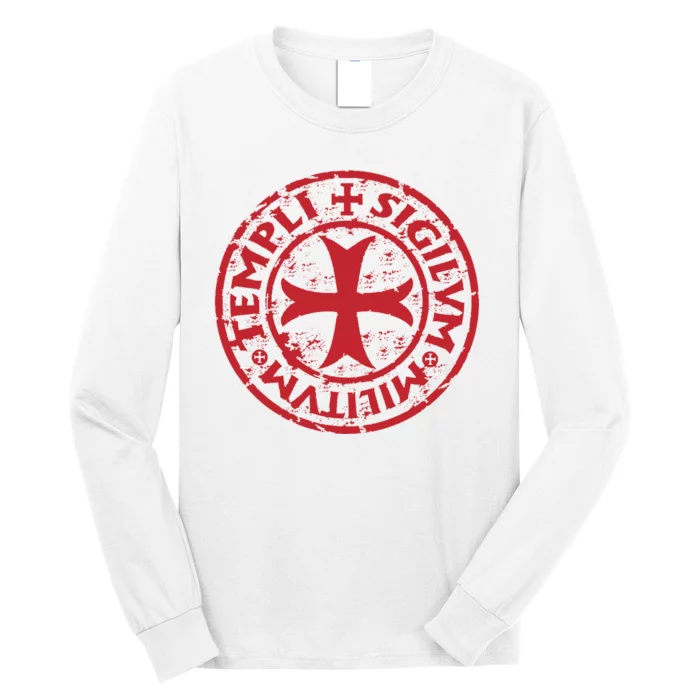 Knights Templar Long Sleeve Shirt