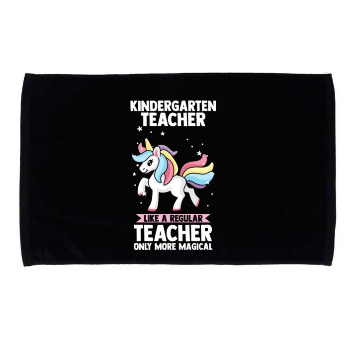 Kindergarten Teacher Like Teacher Kindergarten Teacher Cool Gift Microfiber Hand Towel