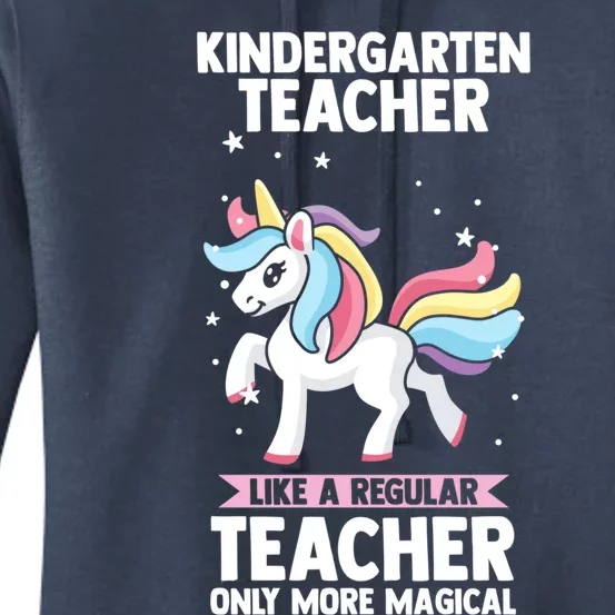 Kindergarten Teacher Like Teacher Kindergarten Teacher Cool Gift Women's Pullover Hoodie