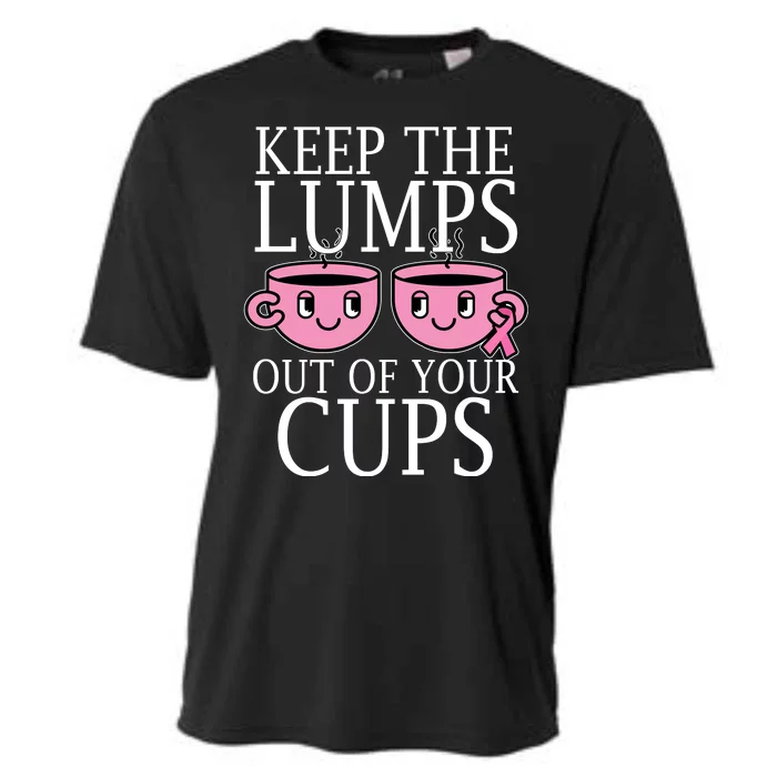 Keep The Lumps Out Of Your Cups Breast Cancer Cooling Performance Crew T-Shirt