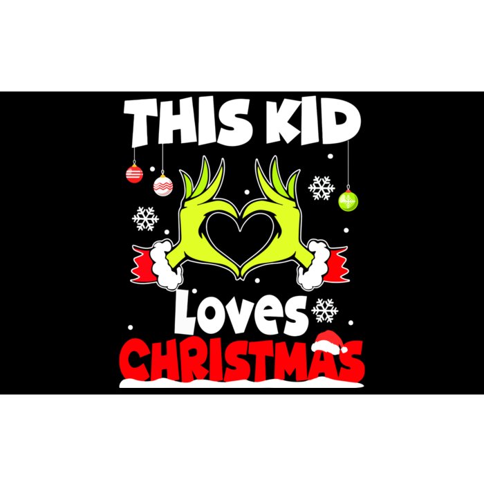 Kids This Loves Christmas Xmas Pajama Gift Bumper Sticker