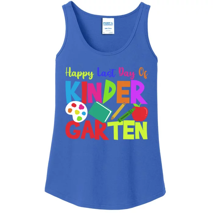 Kindergarten Teacher Last Day Of Kindergarten Meaningful Gift Ladies Essential Tank