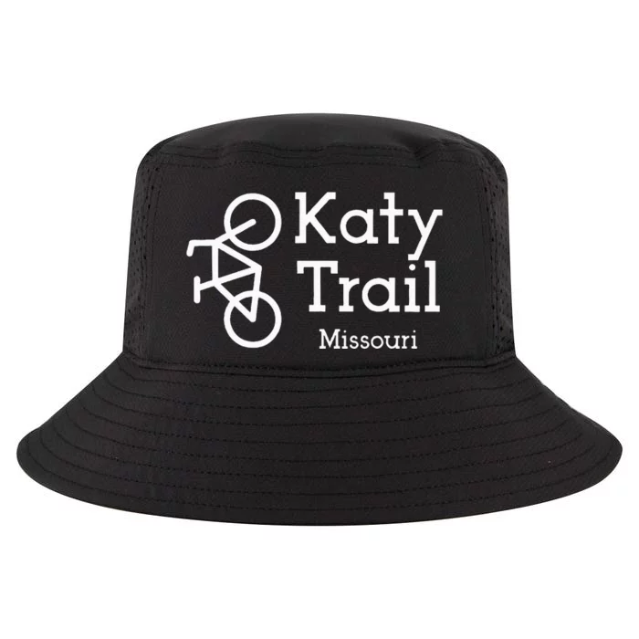 Katy Trail Missouri Biker Cyclist Wo Cool Comfort Performance Bucket Hat