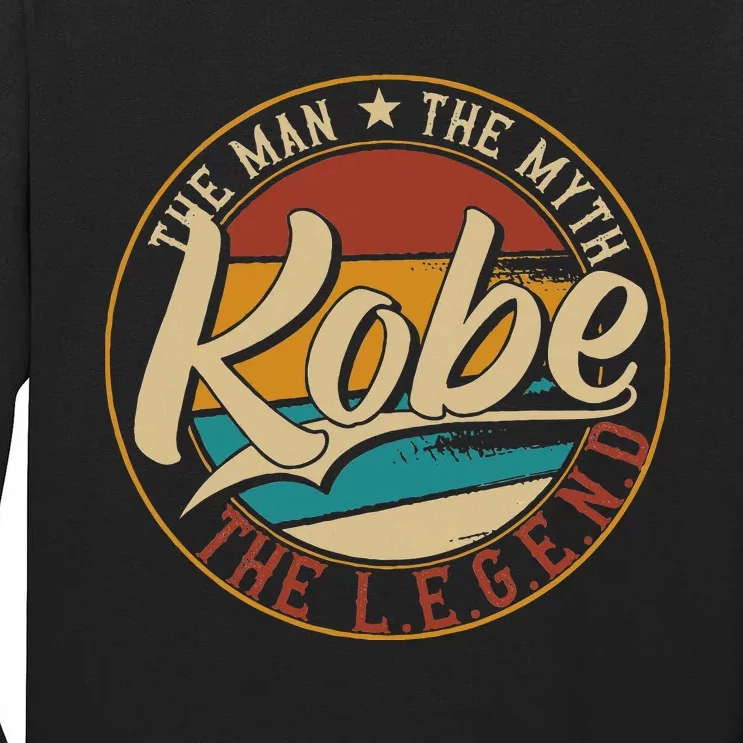 Kobe The man the myth the legend Tall Long Sleeve T-Shirt