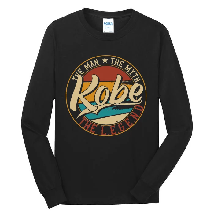 Kobe The man the myth the legend Tall Long Sleeve T-Shirt