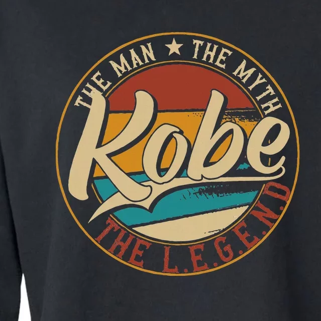 Kobe The man the myth the legend Cropped Pullover Crew