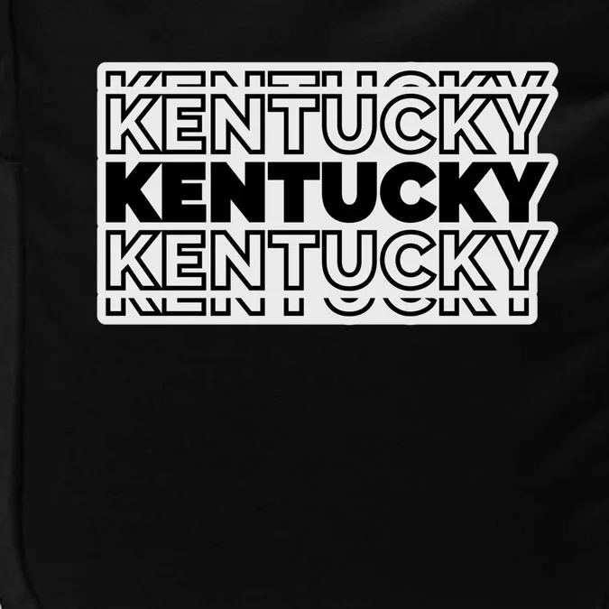 Kentucky Typography Mashup Impact Tech Backpack