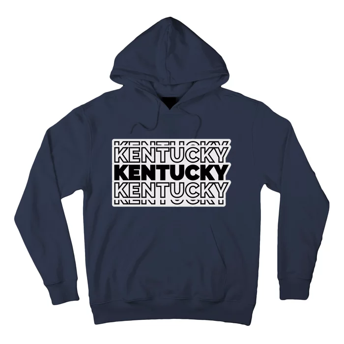 Kentucky Typography Mashup Hoodie