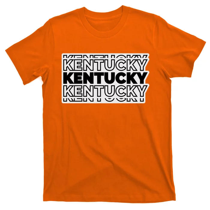 Kentucky Typography Mashup T-Shirt