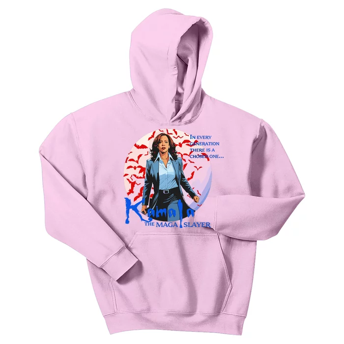 Kamala The Maga In Every Generation There Is A Chosen One Kids Hoodie