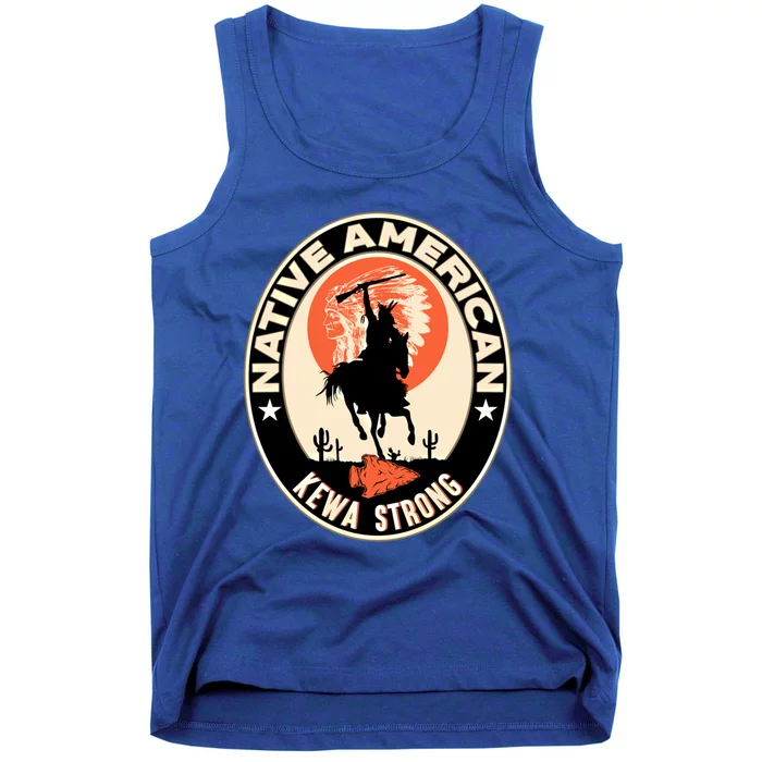 Kewa Tribe Native American Indian Pride Strong Cool Gift Tank Top