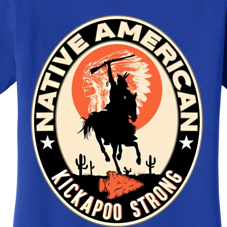 Kickapoo Tribe Native American Indian Pride Strong Gift Women's T-Shirt