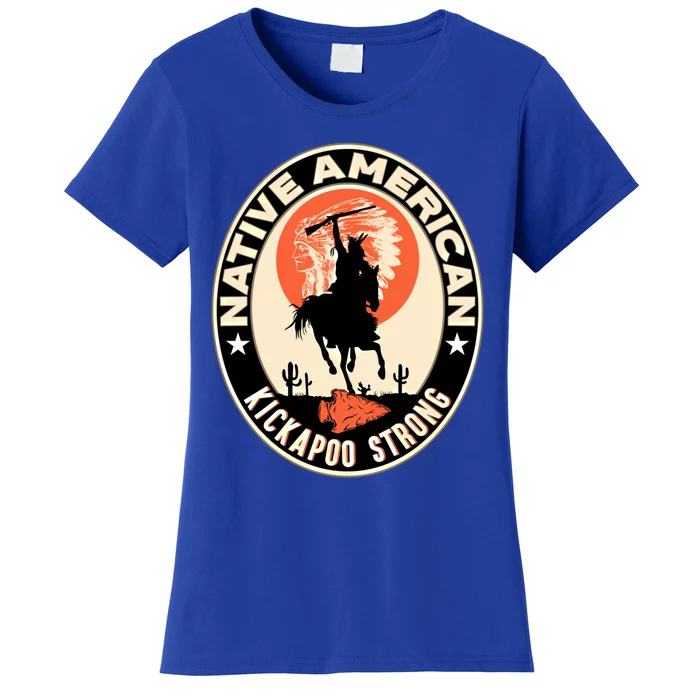 Kickapoo Tribe Native American Indian Pride Strong Gift Women's T-Shirt