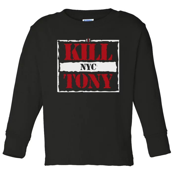 Kill Tony Nyc 2024 Toddler Long Sleeve Shirt