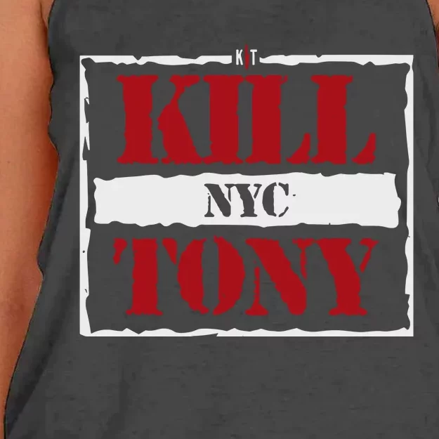 Kill Tony Nyc 2024 Women's Knotted Racerback Tank