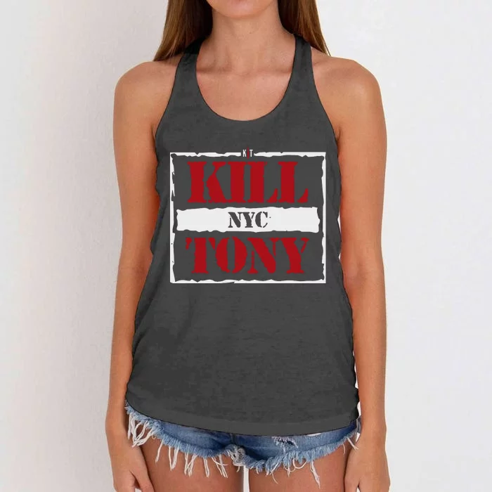 Kill Tony Nyc 2024 Women's Knotted Racerback Tank