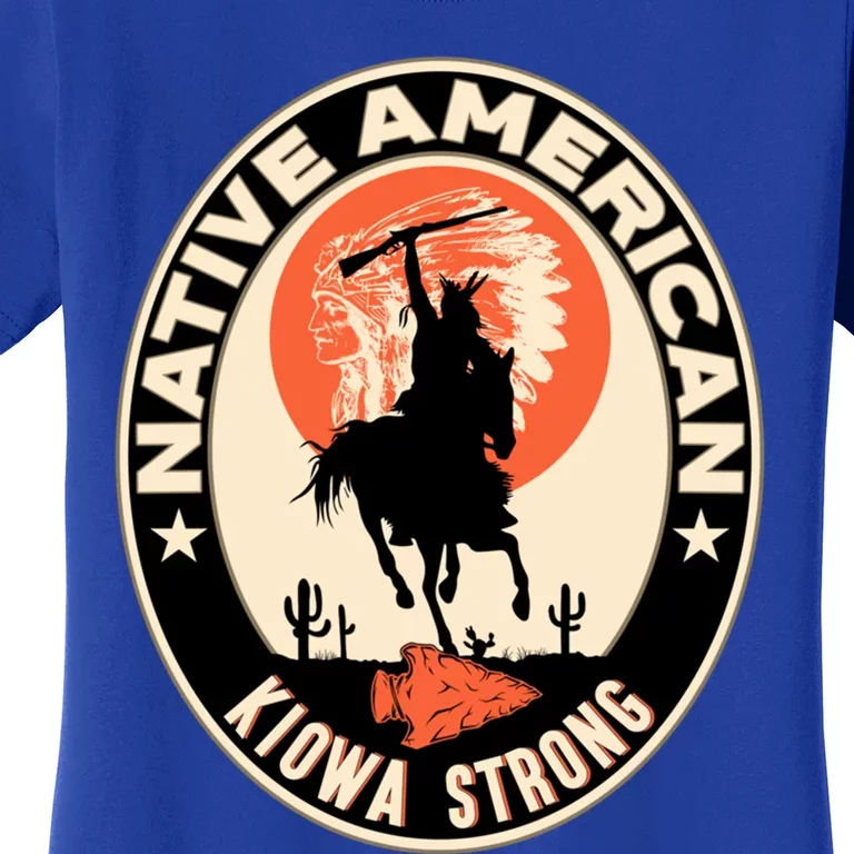 Kiowa Tribe Native American Indian Pride Strong Cute Gift Women's T-Shirt