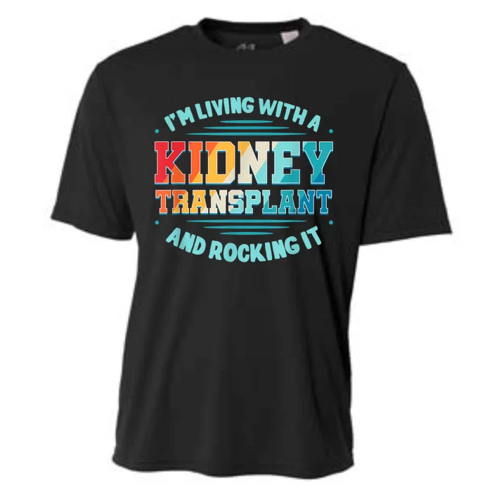 Kidney Transplant Organ Donor Transplantation Recipient Cooling Performance Crew T-Shirt