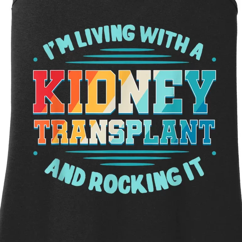 Kidney Transplant Organ Donor Transplantation Recipient Ladies Essential Tank