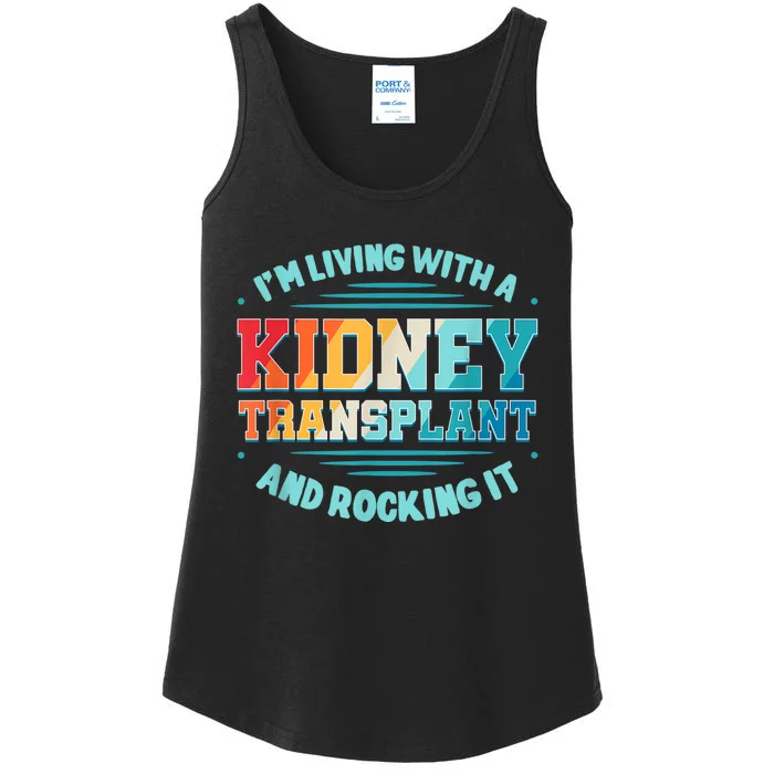 Kidney Transplant Organ Donor Transplantation Recipient Ladies Essential Tank