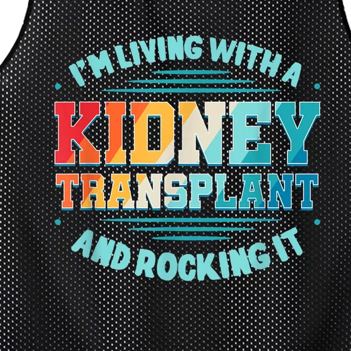 Kidney Transplant Organ Donor Transplantation Recipient Mesh Reversible Basketball Jersey Tank