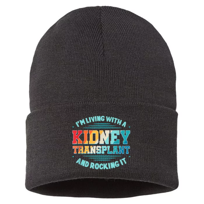 Kidney Transplant Organ Donor Transplantation Recipient Sustainable Knit Beanie