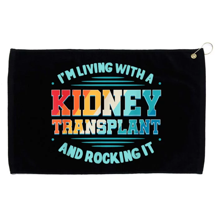 Kidney Transplant Organ Donor Transplantation Recipient Grommeted Golf Towel