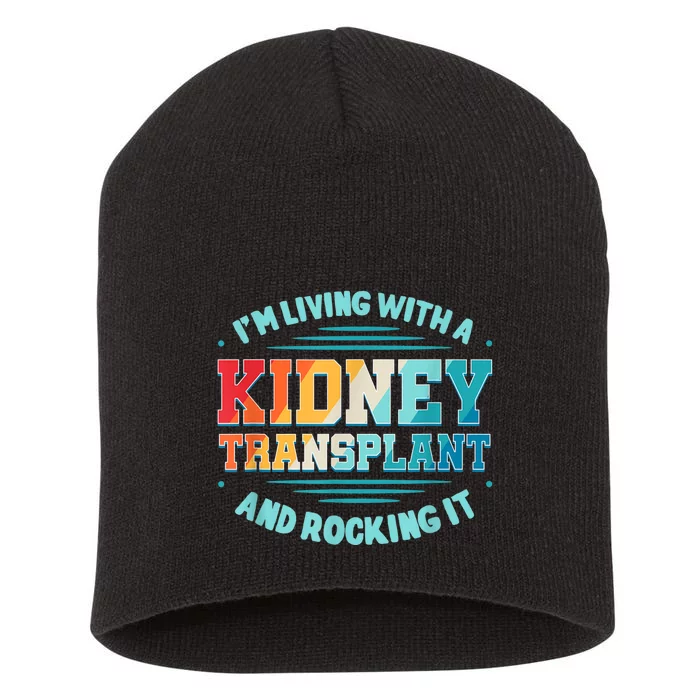 Kidney Transplant Organ Donor Transplantation Recipient Short Acrylic Beanie