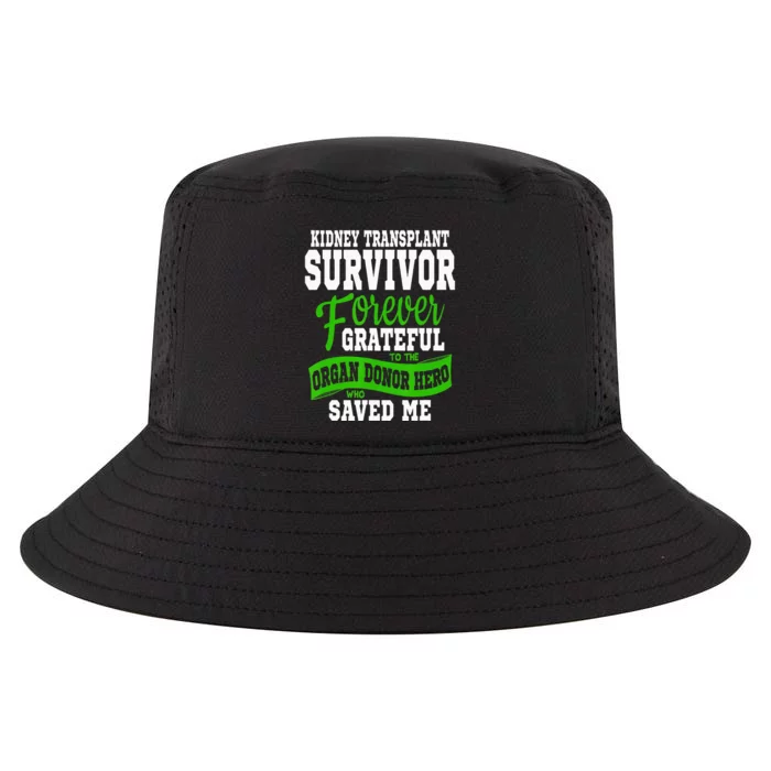 Kidney Transplant Organ Recipient Survivor Gift Cool Comfort Performance Bucket Hat