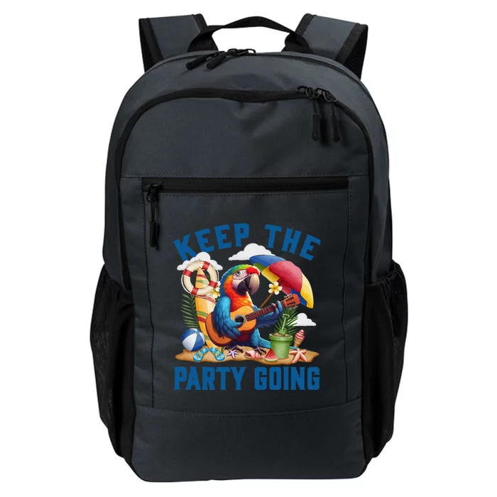 Keep The Party Going Funny Parrot Tribute Daily Commute Backpack