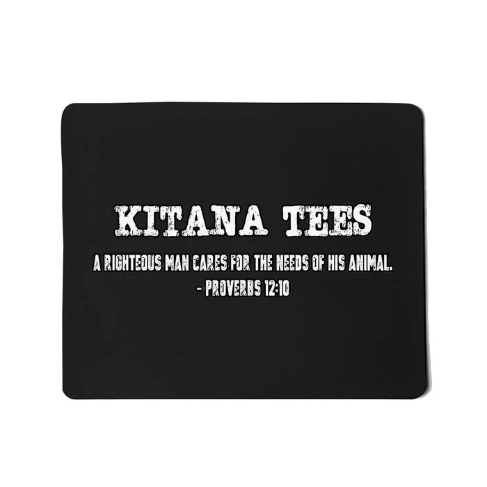 Kitana Tees Proverbs Mousepad