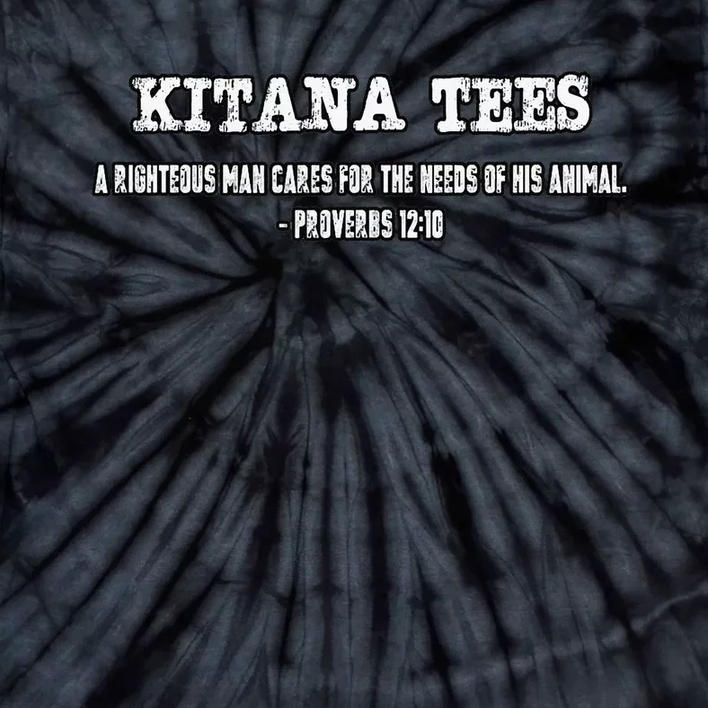 Kitana Tees Proverbs Tie-Dye T-Shirt