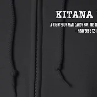 Kitana Tees Proverbs Full Zip Hoodie