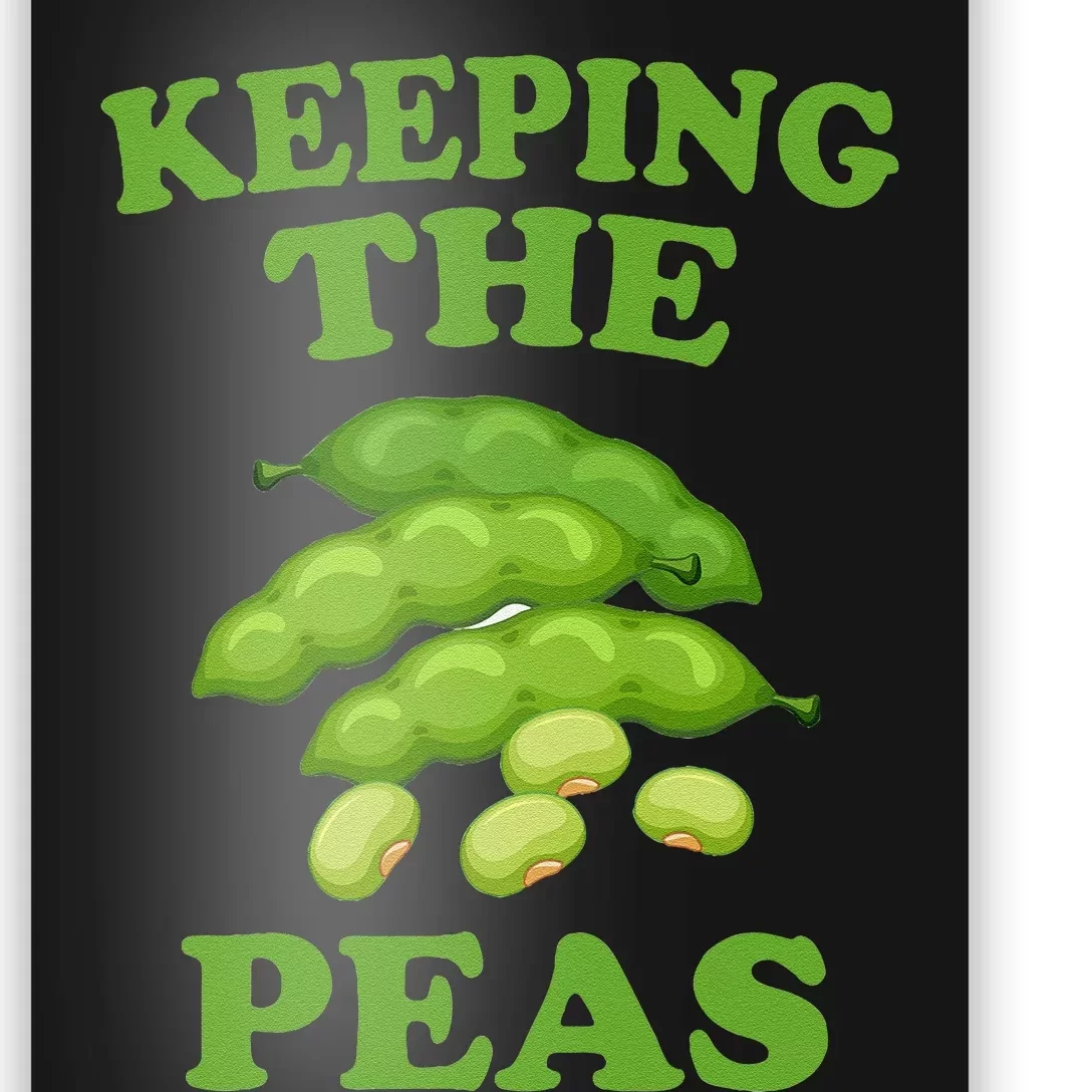 Keeping The Peas Green Bean Thanksgiving Family Matching Poster