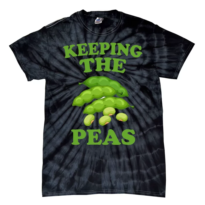 Keeping The Peas Green Bean Thanksgiving Family Matching Tie-Dye T-Shirt