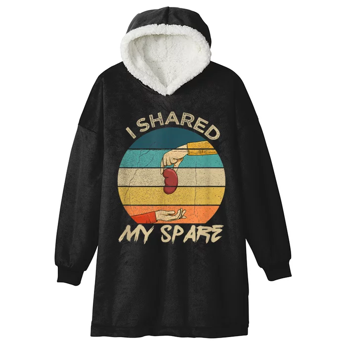 Kidney Transplant Quote For An Organ Donor Hooded Wearable Blanket