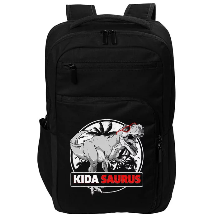 Kidasaurus T Rex Dinosaur Kida Saurus Family Matching Impact Tech Backpack