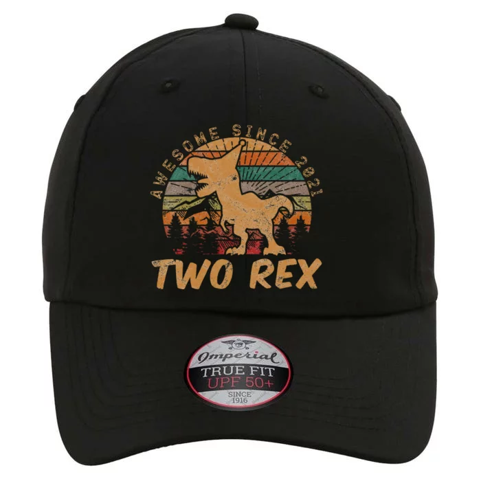 Kids Two Rex 2nd Birthday Gifts Second Dinosaur 2 Year Old The Original Performance Cap