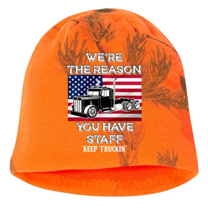 Keep Truckin Staff USA Kati - Camo Knit Beanie