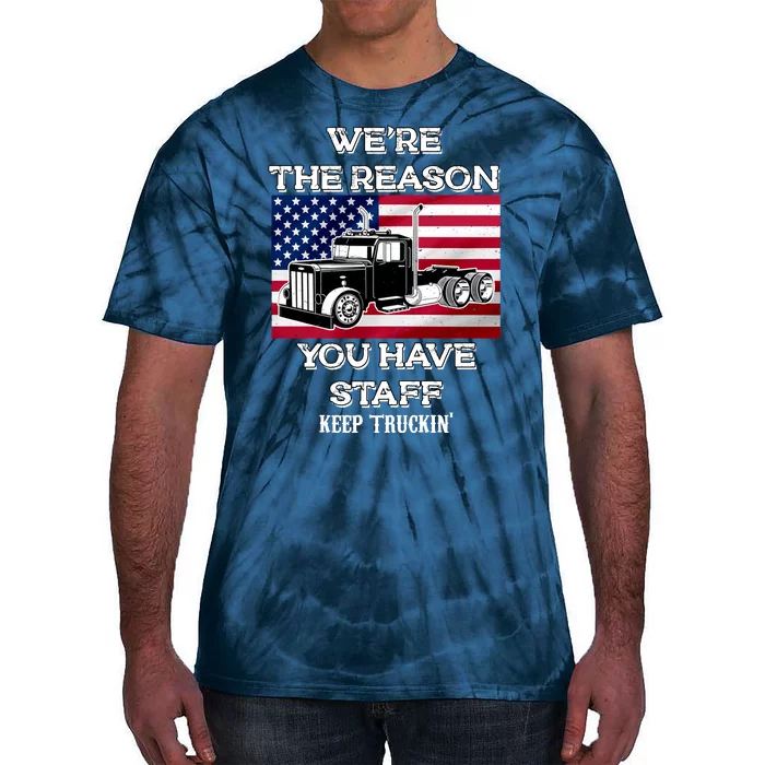 Keep Truckin Staff USA Tie-Dye T-Shirt