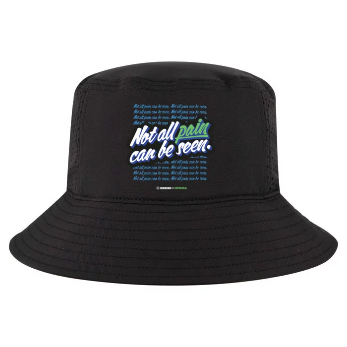 Kicking The Stigma Not All Pain Can Be Seen Cool Comfort Performance Bucket Hat