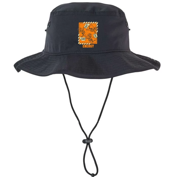 Keep That Same Energy Orange Color Graphic Legacy Cool Fit Booney Bucket Hat