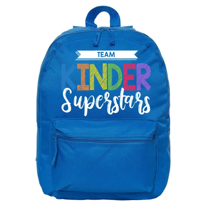 Kinder Team School Gift Kindergarten Teacher Gift 16 in Basic Backpack