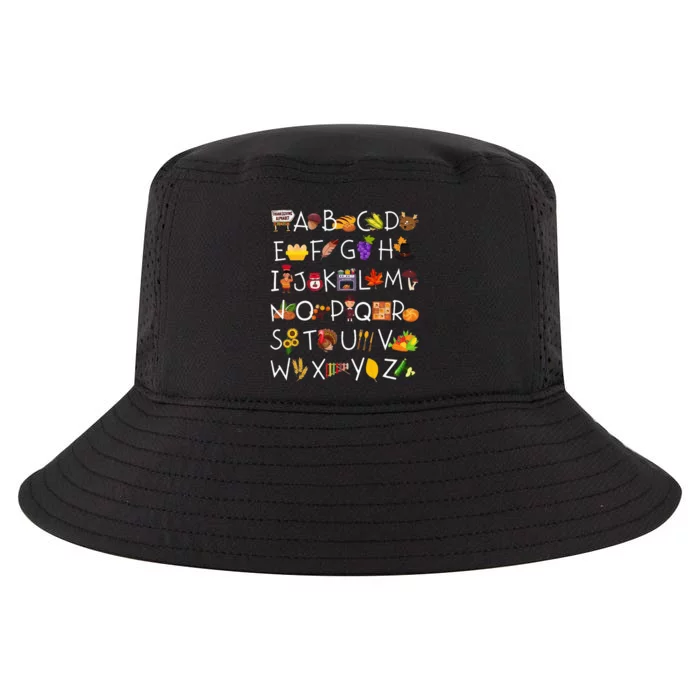 Kindergarten Teacher Student ABC Alphabet Thanksgiving Cool Comfort Performance Bucket Hat